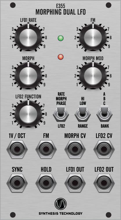 E355 Morphing Dual LFO